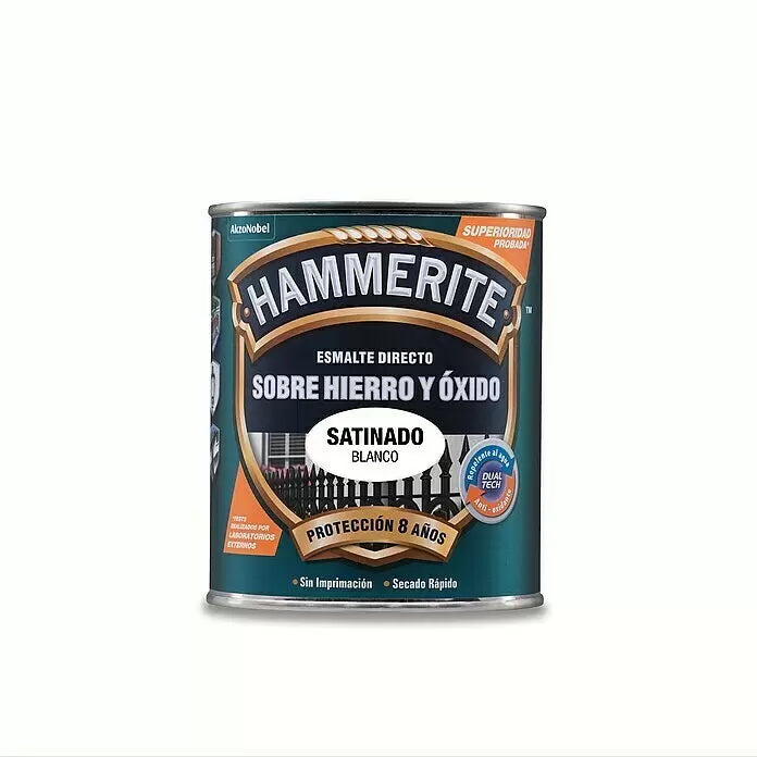 HAMMERITE BRILLANTE 750ML (BLANCO,NEGRO)