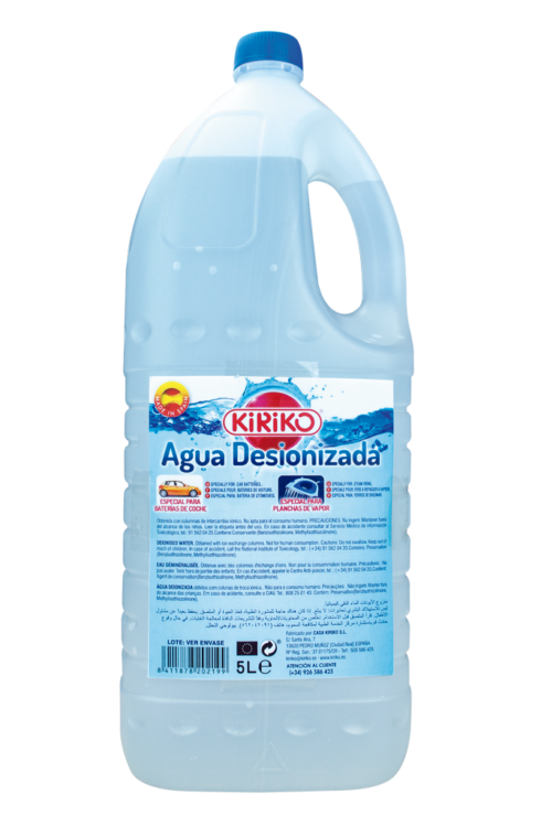 AGUA DESTILADA 5L