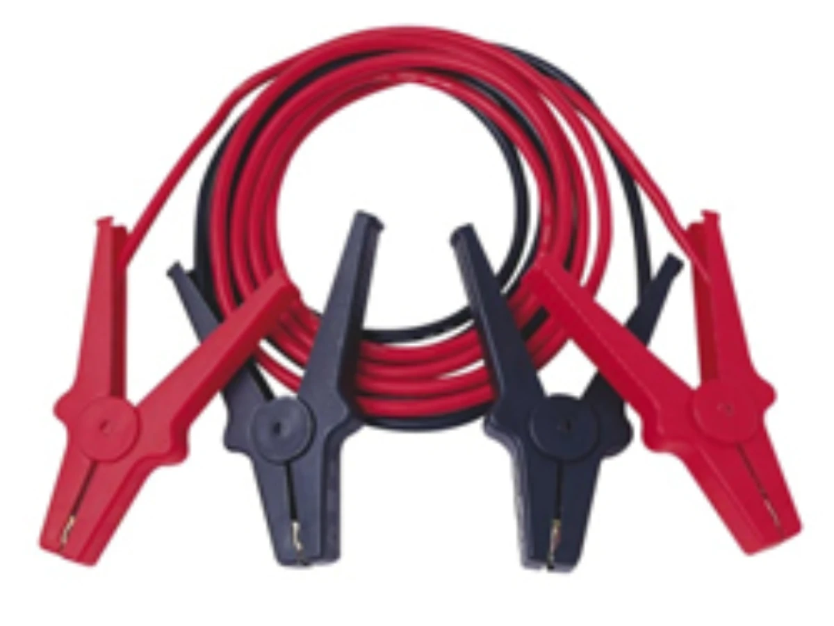 SIFER CABLES BATERIA 400 AMPER=2 CABLES ROJO+NEGRO 2,5 MT