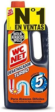 Wc net turbo desatascador liquido de tuberias 1L