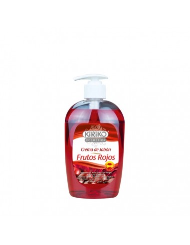 KIRIJO JABON DE MANOS FRUTOS ROJOS DOSIFICADOR 500ML